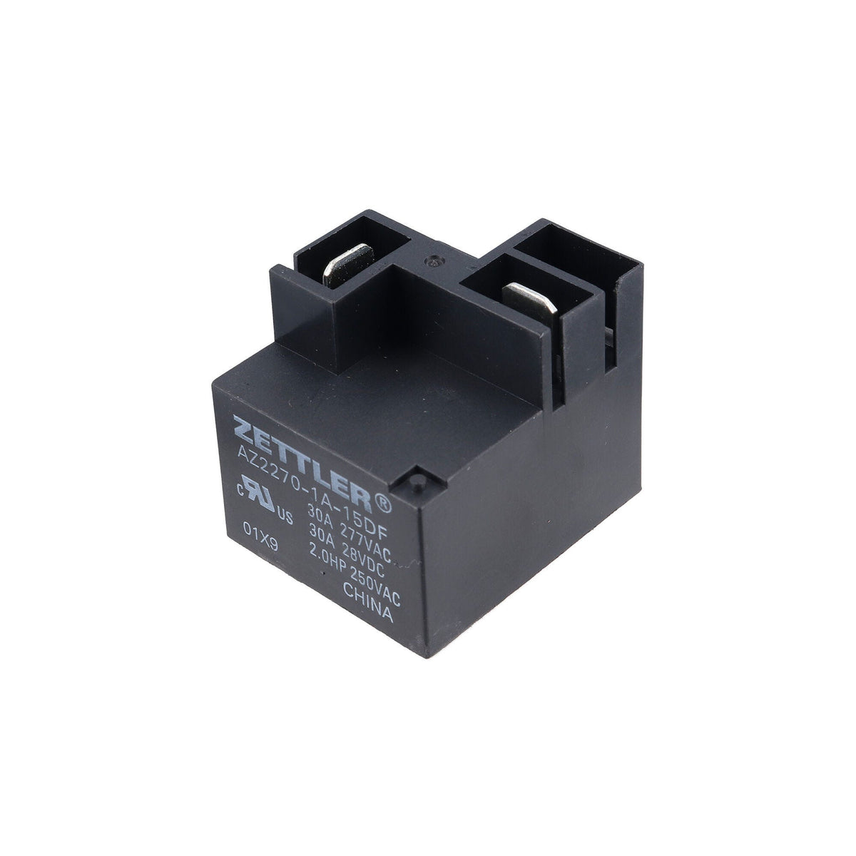 Relay, T91 Style, 15 VDC Coil, 30 Amp, SPST-NO, PCB Mount : AZ2270-1A-15DF