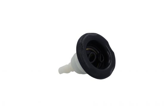 Jet Internal, Waterway, Poly Storm, Gunite, Thread In, Dual Rotating, 3-5/8" Face, Black : 229-8121