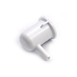 Air Injector, Waterway Top-Flo, Ell, 3/8" Barb, White : 670-2300
