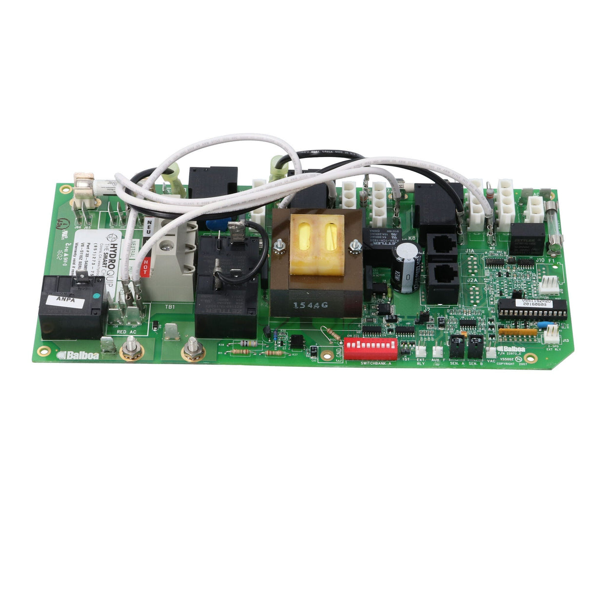 Circuit Board, Balboa, VS511SZ, Serial Standard, 8 Pin Phone Cable, No Blower : 54385-03