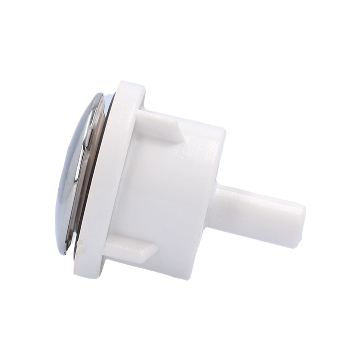 Air Injector, Waterway Top-Flo Straight, 3/8" Barb, Stainless Steel : 670-2390