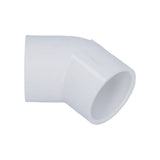 Fitting, PVC, Ell, 45°, Slip, 1-1/2"S x 1-1/2"S : 417-015
