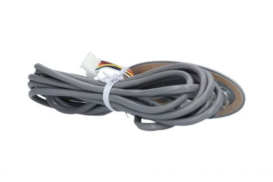 Spaside Control, HydroQuip Eco-1, Oval, 4-Button, LED, Pump1-Light-Up-Down : 34-0193