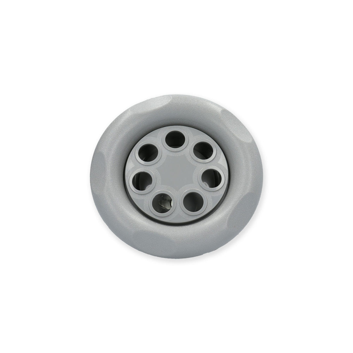 Jet Internal, CMP Typhoon 500, 7 Port Rotossage, 5" Face, 5-Scallop, Textured, Classic Gray : 23452-749-900