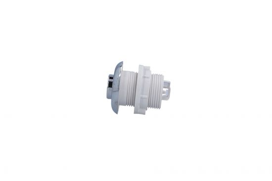 Air Button, Hydrabath, HSA, Raised w/Nut, Chrome : HSA-217