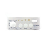 Overlay, Spaside, Presair Patrol, 3-Button, No Display, For S36010100 & S36010100-240 : 618-3