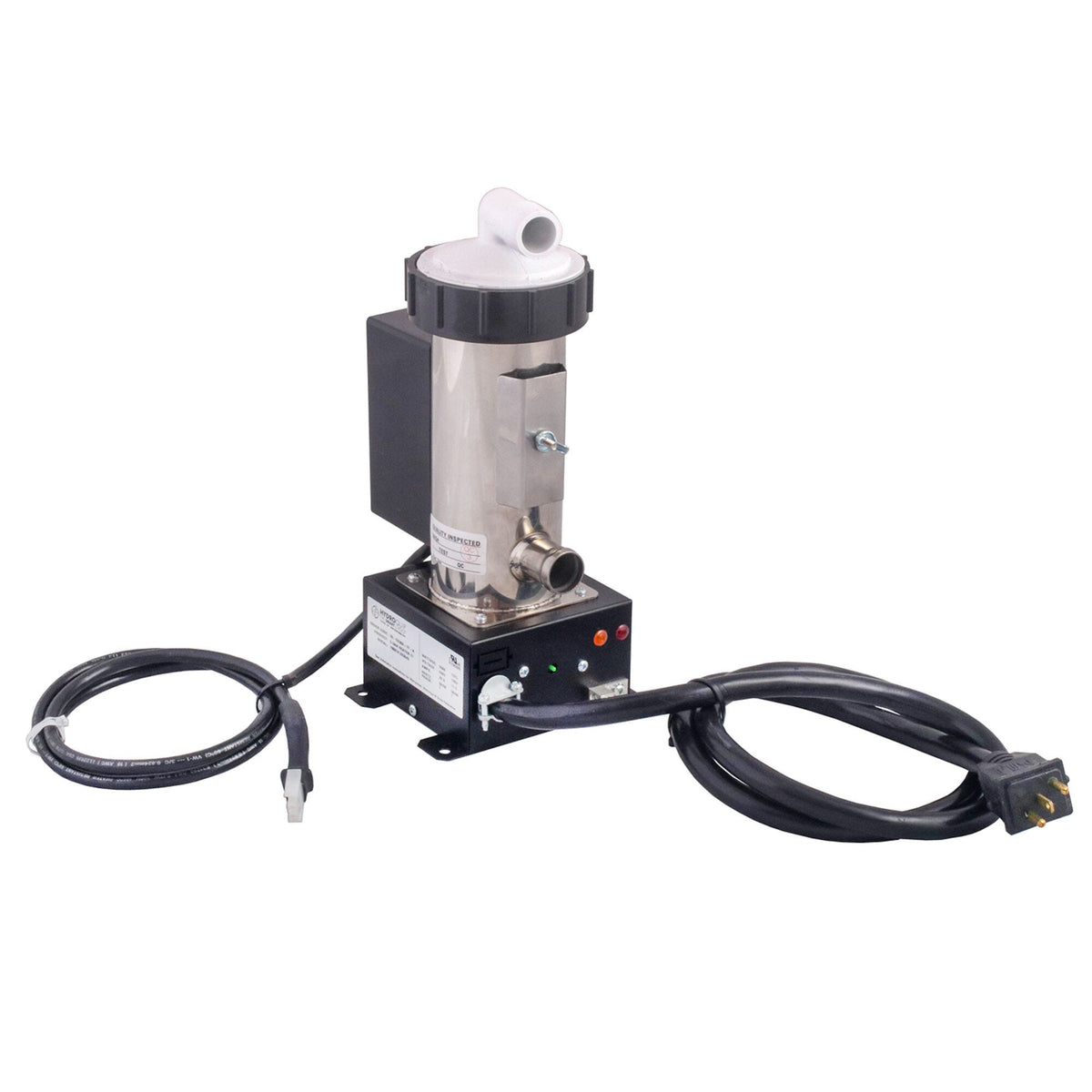 Heater Assembly, Gatsby Spa, Low Flow, 5.5kW Titanium Replaceable Element, 230V, 3" x 7-1/2"Long, 1": E2550-0300ET-G