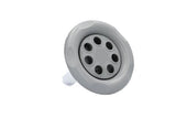 Jet Internal, CMP Typhoon 500, 7 Port Rotossage, 5" Face, 5-Scallop, Textured, Classic Gray : 23452-749-900