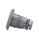 Jet Internal, Waterway Poly, Roto, 3-1/2" Face, 5-Scallop, Gray : 210-6517