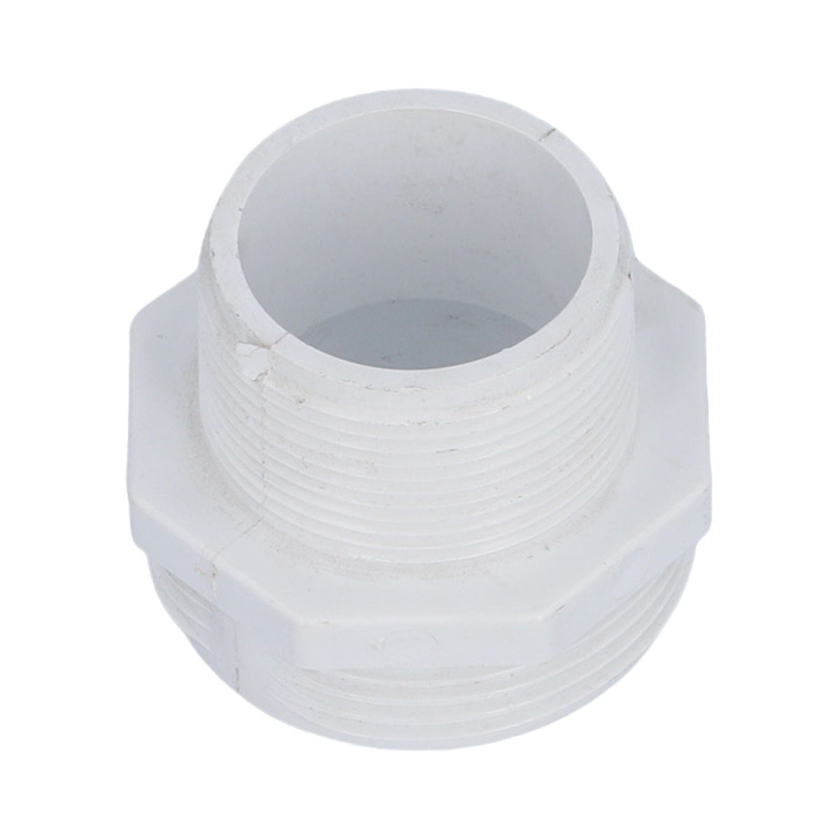 Tailpiece, Union, Waterway, 1-1/2"MBT x 1-1/2"MPT, No O-Ring Groove : 417-4060
