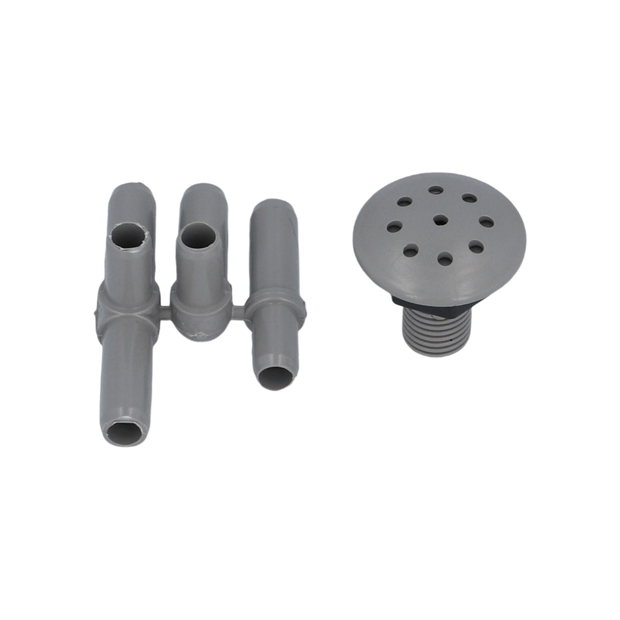 Air Injector, Waterway Multi-Body, 3/8" Barb, Gray : 670-2607