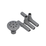 Air Injector, Waterway Multi-Body, 3/8" Barb, Gray : 670-2607