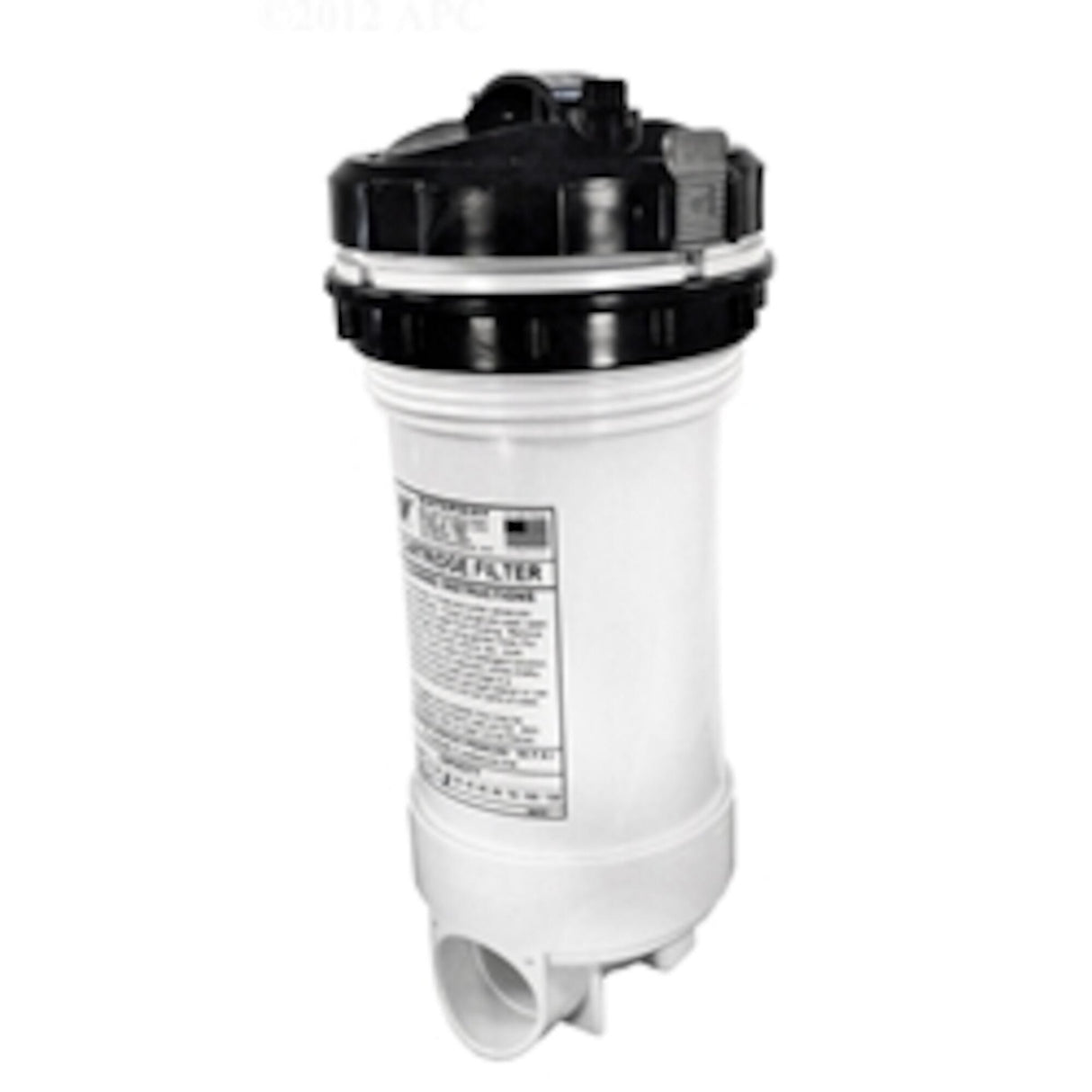 25 Sq. Ft. Cartridge w/Bypass & 10, 2" Top Load : 502-2550
