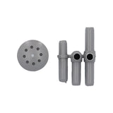 Air Injector, Waterway Multi-Body, 3/8" Barb, Gray : 670-2607