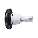 Jet Internal, Waterway Poly Storm, Dual Rotating, 3-3/8" Face, 6-Spoke, Dark Silver/Sterling Silver : 212-8589DSGSSS