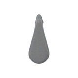Handle, Air Control, Waterway Top Access, 1", F.A.S, 5 Scalloped Textured, Gray : 662-2117