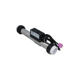 Heater Assembly, HydroQuip, Slide, 7109B, 4.0kW, 230V, 2" x 15'Long, w/2 Sensors, 24"Cord, Tailpieces : 26-85B-B00-1FP3