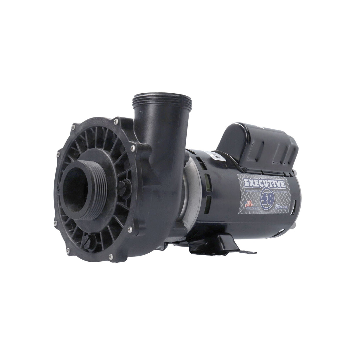 Pump, Waterway Executive 48, 4.0HP, 230V, 12.0A, 1-Speed, 2"MBT, SD, 48-Frame : 3411621-1A