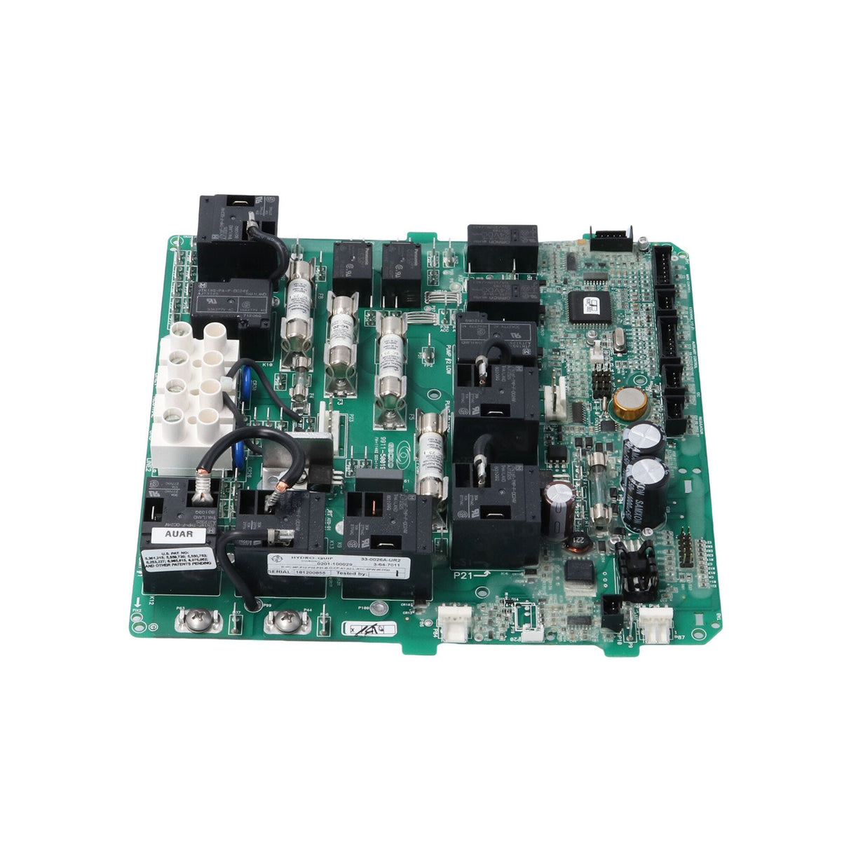 Circuit Board, HydroQuip, 8600 System, MP, JST Cable : 33-0027-R1