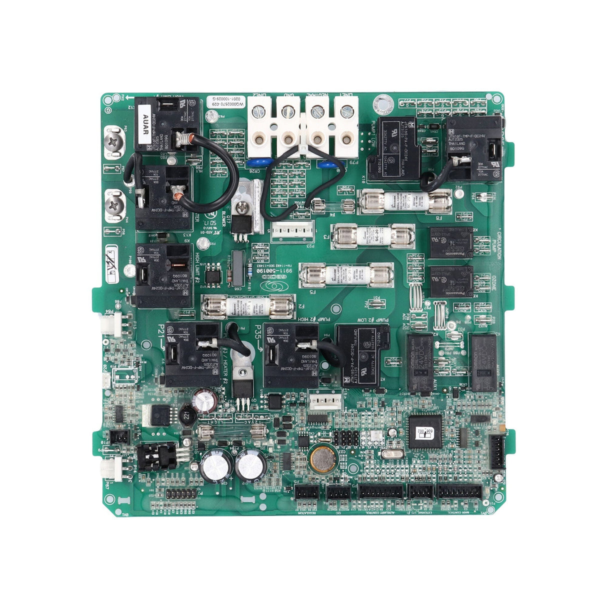 Circuit Board, HydroQuip, 8600 System, MP, JST Cable : 33-0027-R1