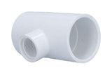 Reducing Tee, 1-1/2" Slip x 3/4" Fpt x 1-1/2" Slip : 402-210