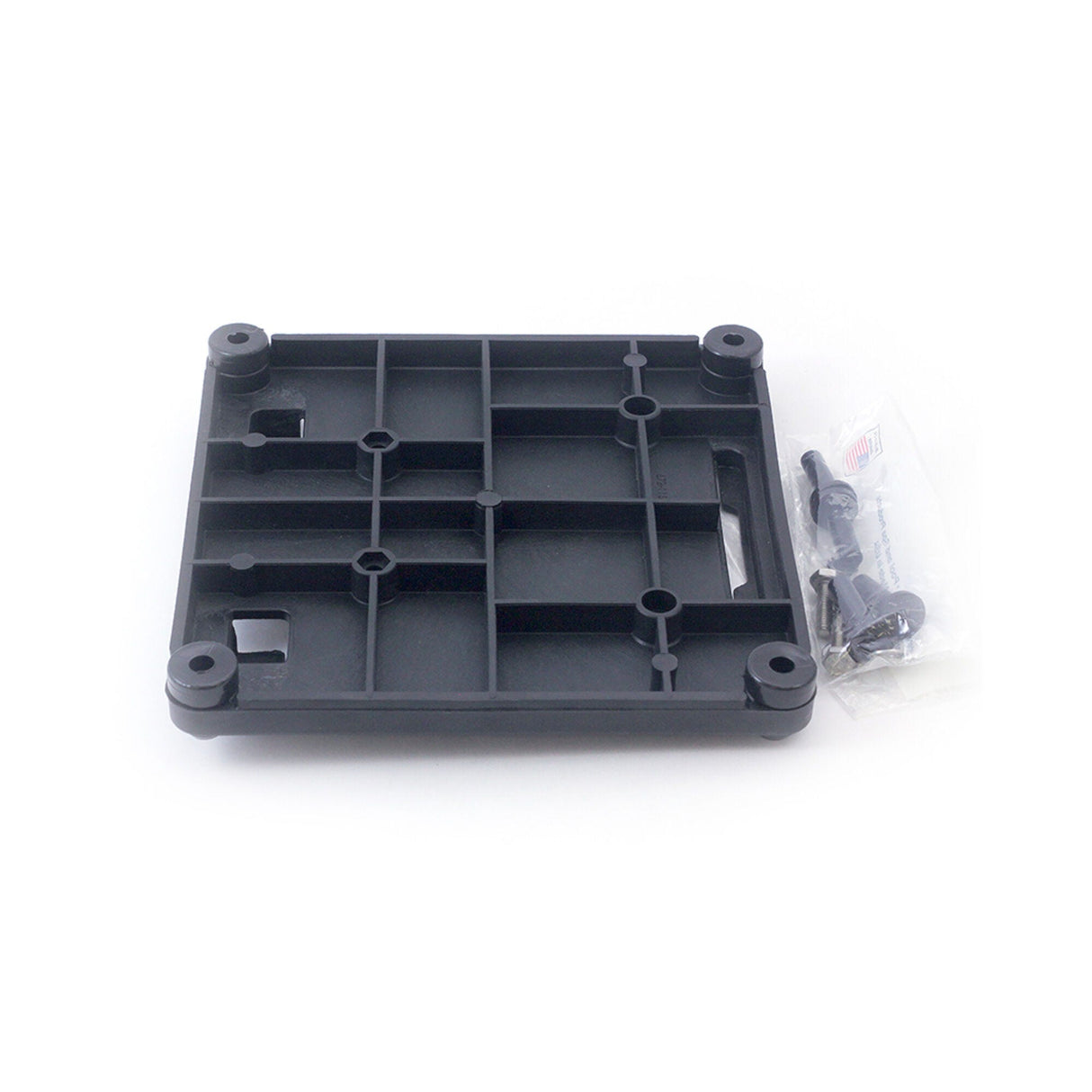Base, Pump Mount, Waterway, Universal EZ Front Load Lock, 9" x 9" : 672-1160
