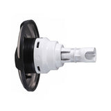 Jet Internal, Waterway Poly Storm, Directional, 4" Face, Swirl, Black/Stainless : 212-0471S