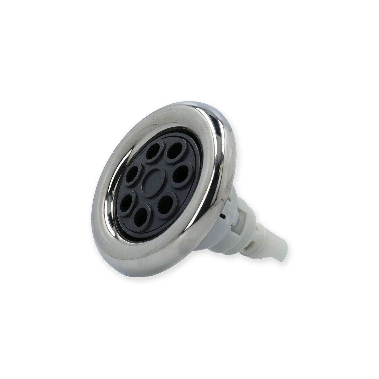 Jet Internal, CMP Hurricane 500, Twin Spin, 5" Face, Smooth, Graphite Gray w/ Stainless Escutcheon : 23552-042-000
