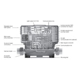 Control System, Gecko, IN.YT-7, 115/230V, 4.0KW, 5 Pumps, Blower, Ozone, Circ Pump, WiFi Ready, Less Spaside : 0611-221031-361