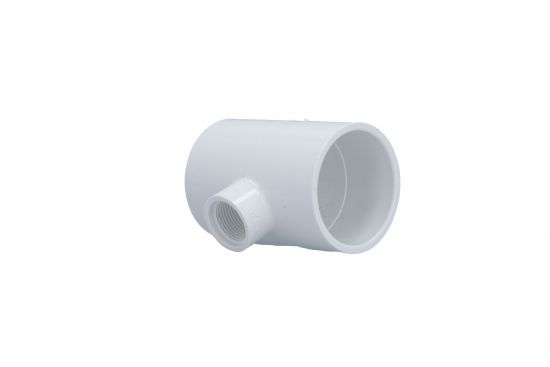 Fitting, Tee, PVC, 2"Slip x 2"Slip x 3/4"FIPT : 402-248