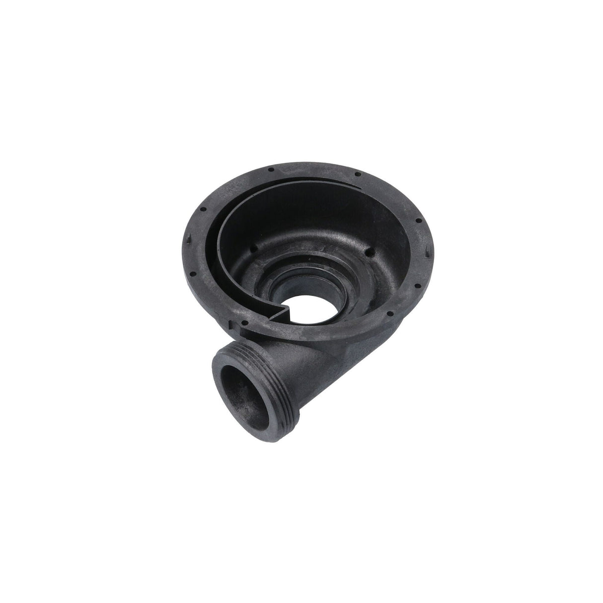 Pump Housing, Jacuzzi Piranha/Theramax/Theraflo/, 2"MBT w/Plugs : 6500-546