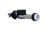 Heater Assembly, HydroQuip, Slide, 7109B, 4.0kW, 230V, 2" x 15'Long, w/2 Sensors, 24"Cord, Tailpieces : 26-85B-B00-1FP3