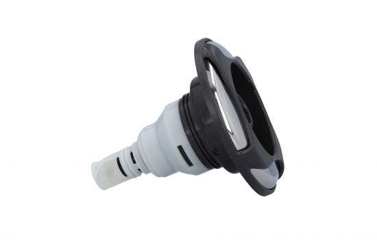 Jet Internal, Waterway, Power Storm, Directional, 5" Face, Swirl, Dark Gray/Stainless : 229-6349-DSGS