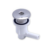 Air Injector, Waterway Ozone Series, Ell, 3/8" Barb, Stainless : 670-2550