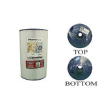 Filter Cartridge, Pleatco, Diameter: 8", Length: 13", 2-1/8" Open, Bottom: 2" Male Slip Fitting, 75 sq ft : PCS75N