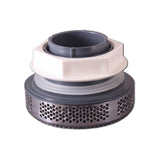 Suction Assembly, Waterway, VGB, Super Hi-Flo, 5"Dia Cover, 2"S Deep Socket, Stainless : 640-3570S-V