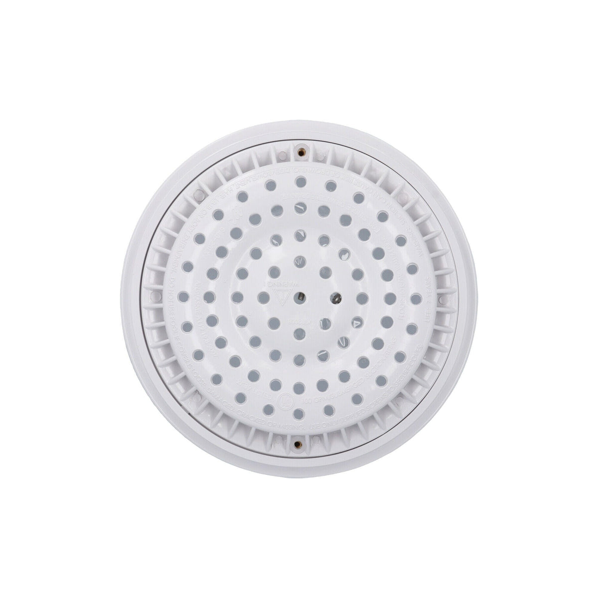 Drain, Waterway, 8" Round, Anti-Vortex, White : 640-2310V