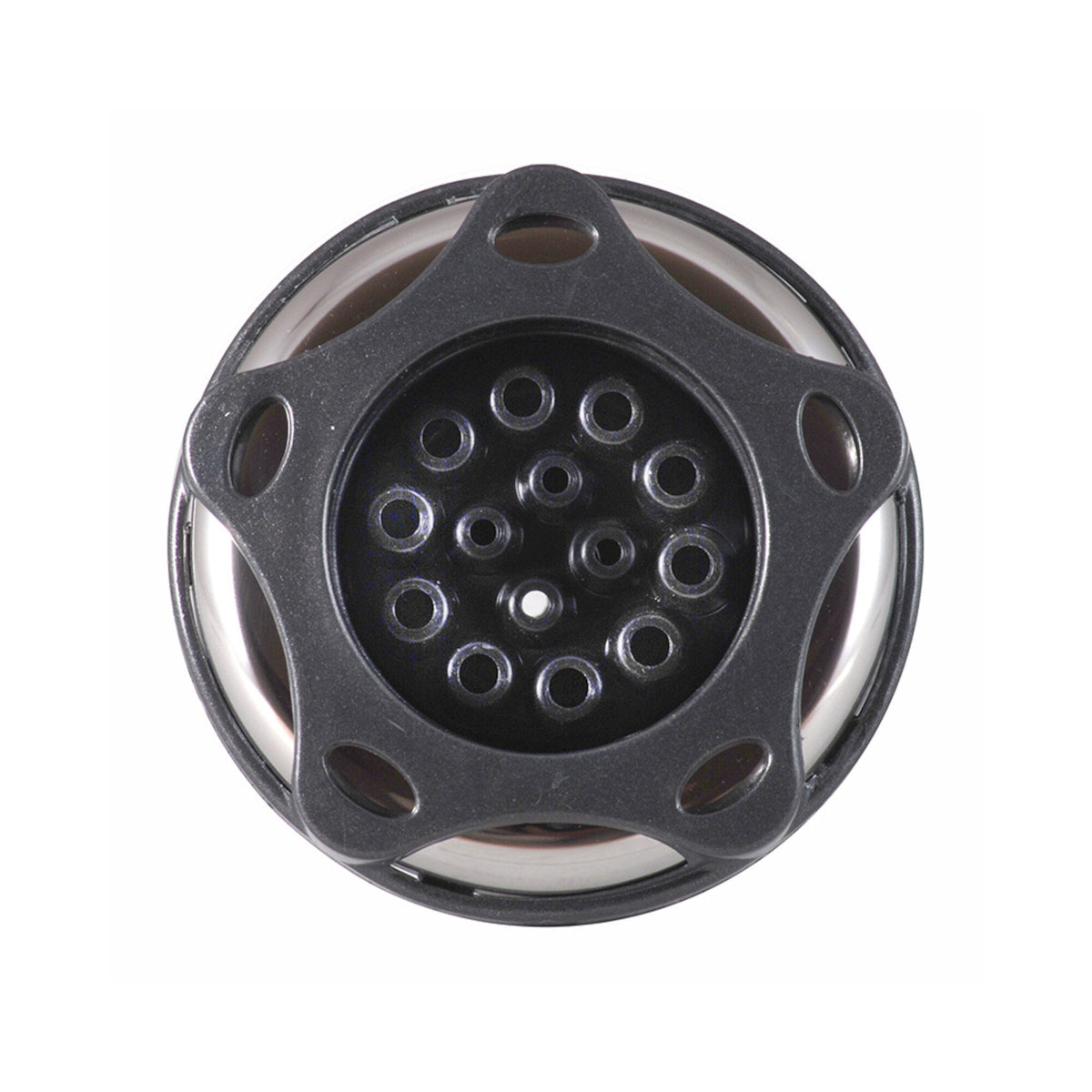 Jet Internal, Waterway Poly Storm, Multi-Massage, 3-3/8" Face, Revo, Dark Silver/Stainless : 212-3621-DSGSG
