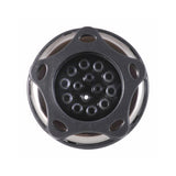 Jet Internal, Waterway Poly Storm, Multi-Massage, 3-3/8" Face, Revo, Dark Silver/Stainless : 212-3621-DSGSG