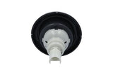 Jet Internal, CMP Hurricane 500, Twin Spin, 5" Face, Smooth, Graphite Gray w/ Stainless Escutcheon : 23552-042-000