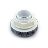 Suction Assembly, Waterway, VGB, Super Hi-Flo, 5"Dia Cover, 2" Straight Nut, Gray : 640-3787V