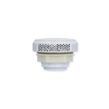 Suction Assembly, Waterway, VGB, Super Hi-Flo, 5"Dia Cover, 2" Straight Nut, White : 640-3780V