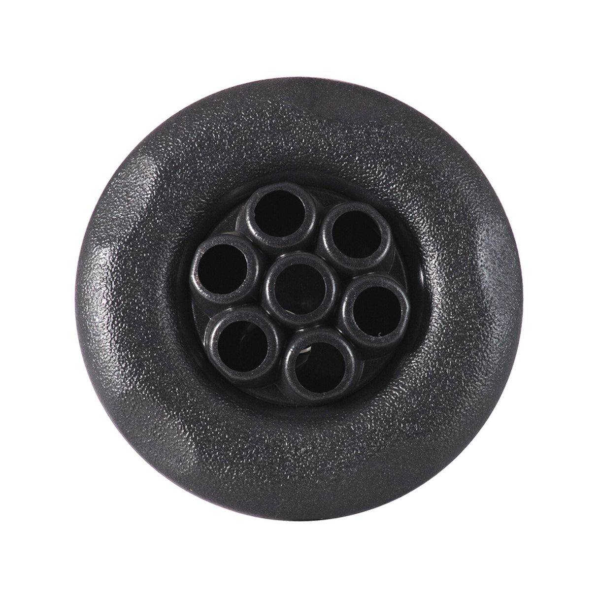 Jet Internal, Waterway Poly Storm, Massage, 4" Face, Smooth, 5-Scallop, Dark Silver : 212-8159-DSG