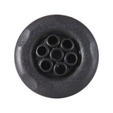 Jet Internal, Waterway Poly Storm, Massage, 4" Face, Smooth, 5-Scallop, Dark Silver : 212-8159-DSG