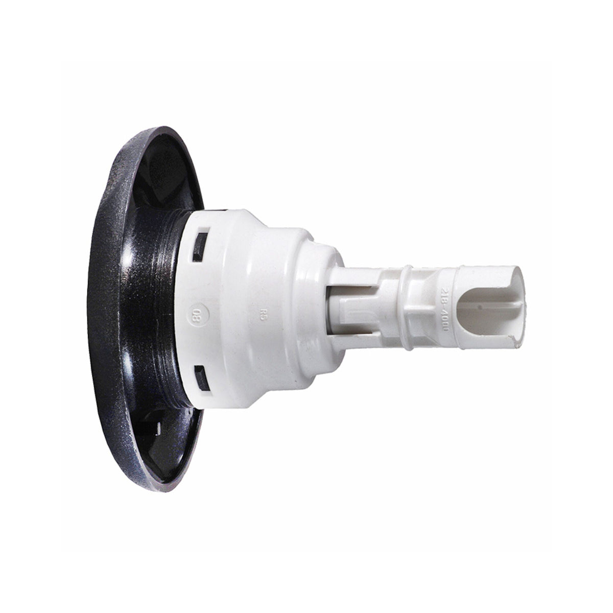 Jet Internal, Waterway Poly Storm, Massage, 4" Face, Smooth, 5-Scallop, Dark Silver : 212-8159-DSG