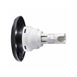 Jet Internal, Waterway Poly Storm, Massage, 4" Face, Smooth, 5-Scallop, Dark Silver : 212-8159-DSG