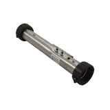 Heater Assy,AP-1/1400/LX-15,Flo-Thru,SS,5.5kW,240V,2" x 15"L w/PS Tap,w/External T-Well,w/2 Mtg Studs: C2550-0056
