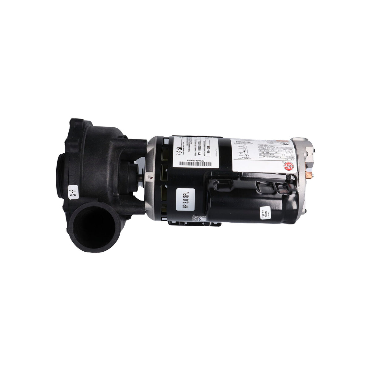 Pump, Waterway Executive 48, 3.0HP, 230V, 8.5/2.8A, 2-Speed, 2"MBT, SD, 48-Frame : 3421221-1A