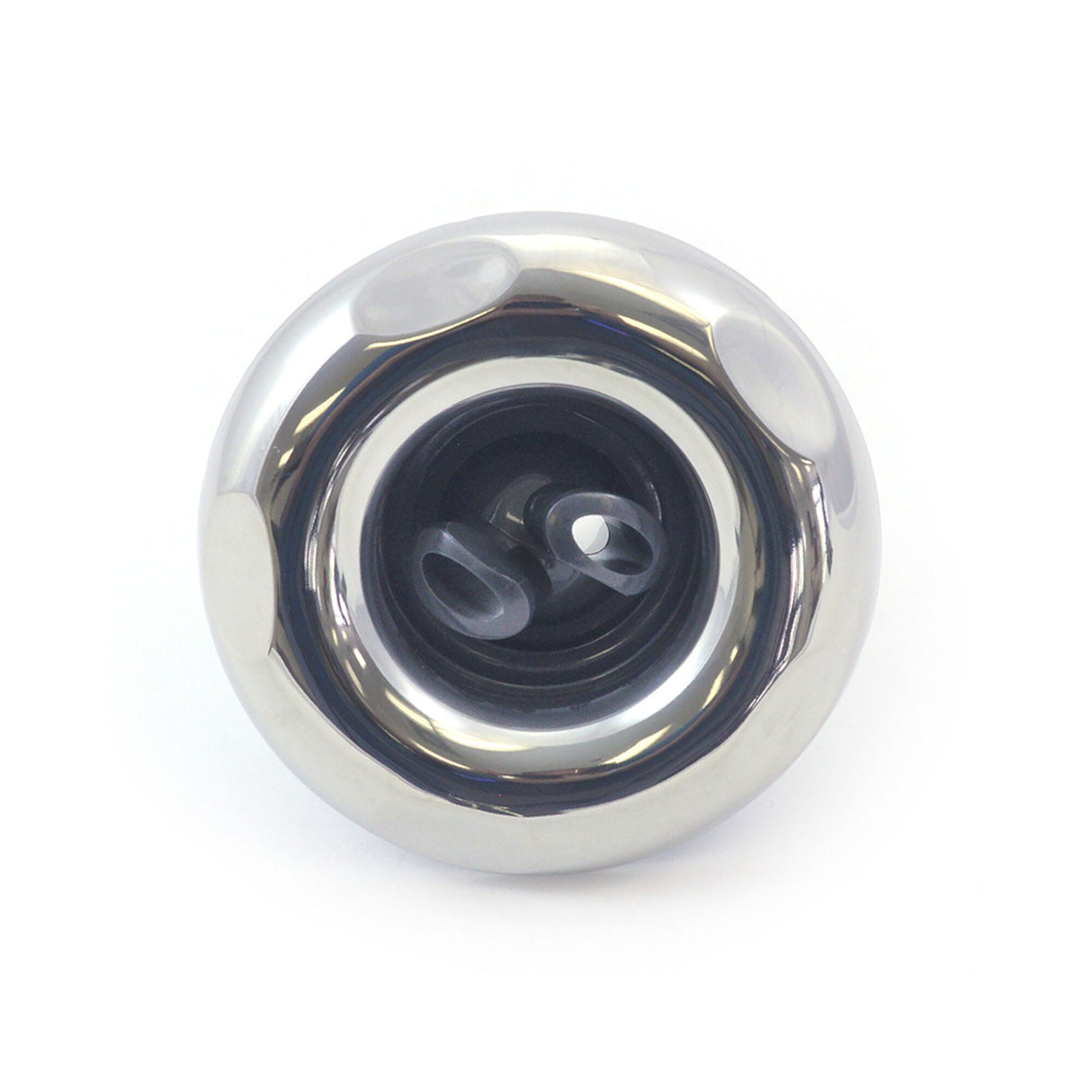 Jet Internal, CMP Typhoon 400, Double Roto, 4" Face, 5-Scallop, Graphite Gray w/ Stainless Escutcheon : 23442-422-000