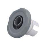 Jet Internal, Pentair Diverter Jet, Diverter Jet, 3-Port, 4-1/2" Face, Emerald Cut, 1" Orifice, Dark Gray : 474811WW